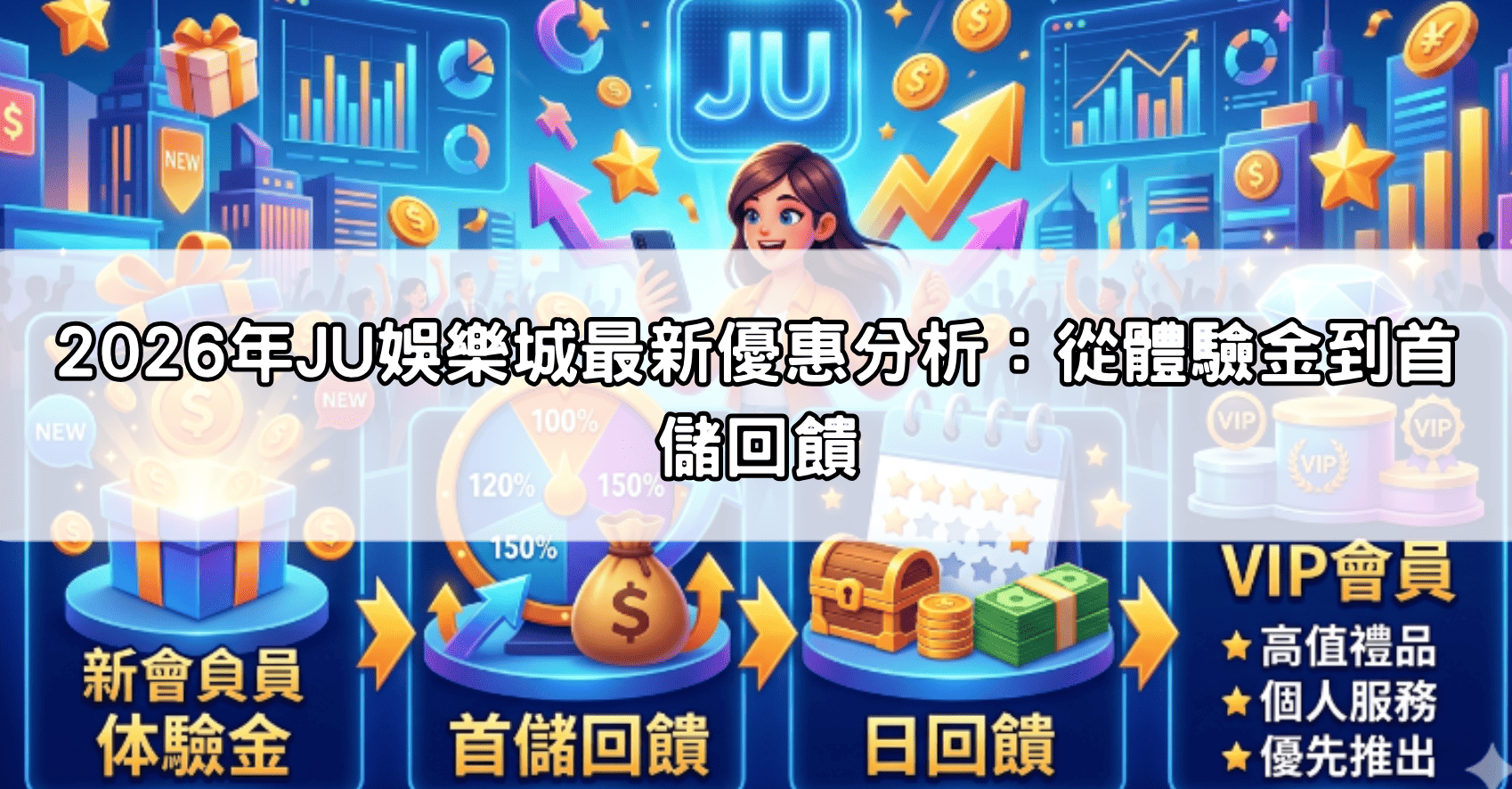 2026年JU娛樂城最新優惠分析：從體驗金到首儲回饋